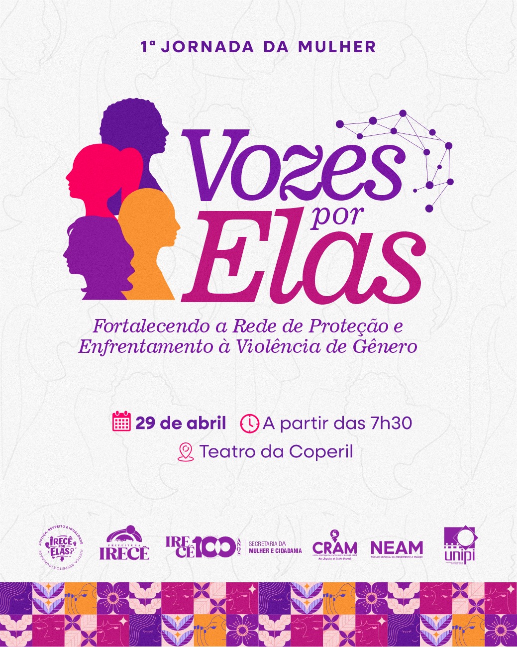 Vozes por Elas: Irecê promove 1ª Jornada da Mulher nesta quarta-feira (29)